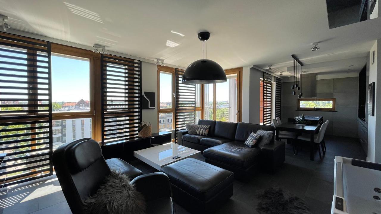 Magspace River View Jacuzzi Apartment Danzig Exterior foto